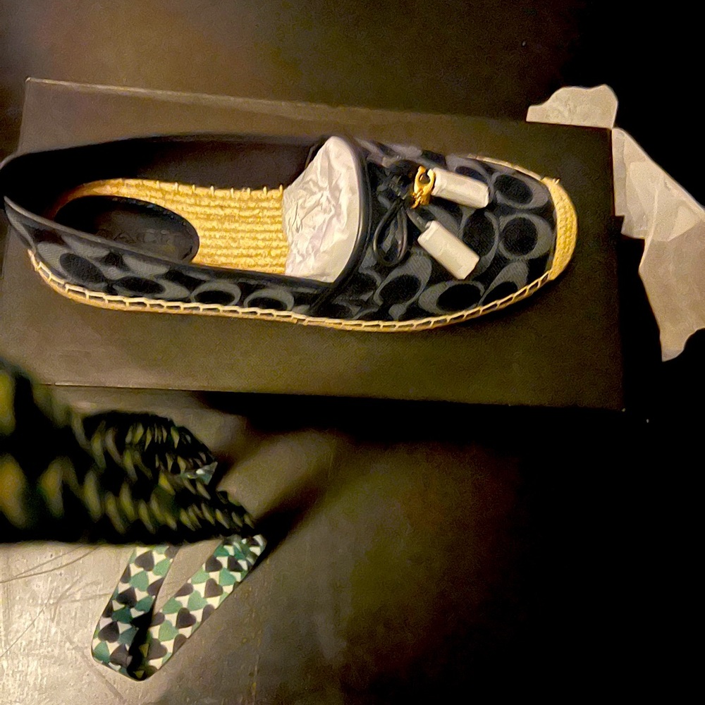 Brand new Coach Espadrilles